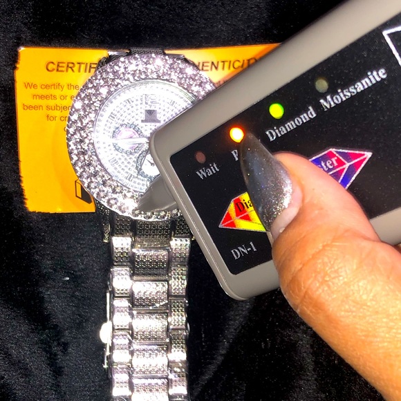 REAL DIAMOND EXCLUSIVE collection mens Bling watch - Picture 13 of 17